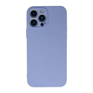 Apple iPhone 13 Pro Max Kılıf Nano içi Kadife Silikon - Lila