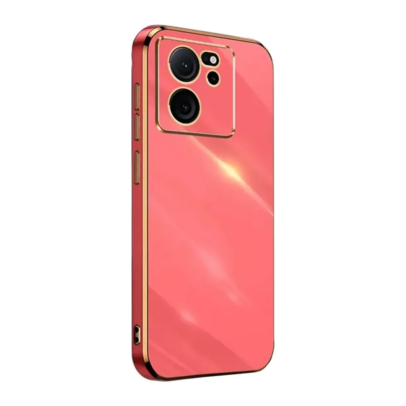 Xiaomi Mi 13T Pro Kılıf Volet Silikon - Kırmızı