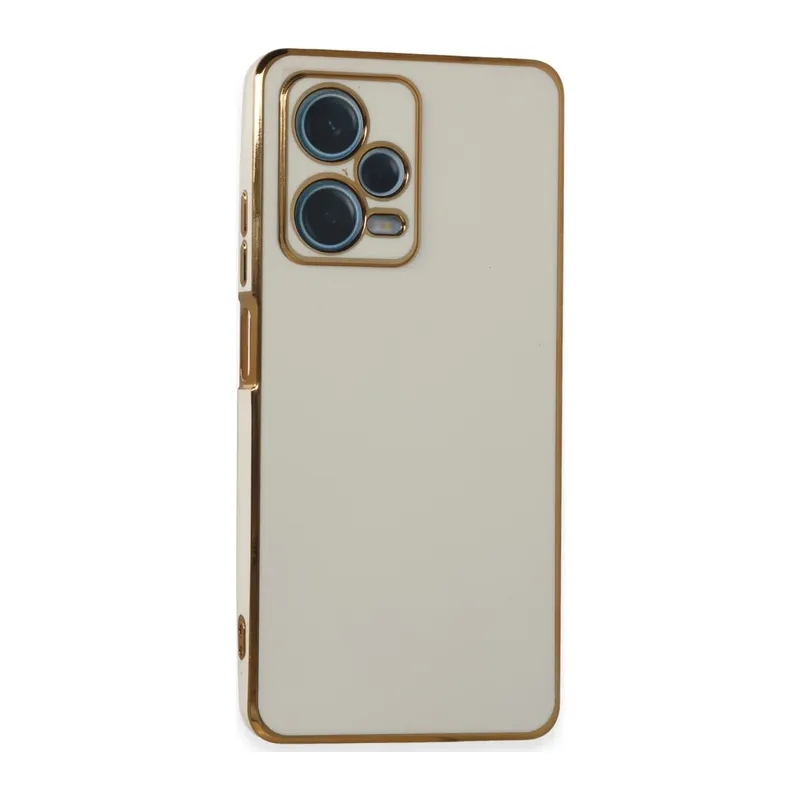 Xiaomi Redmi Note 12 Pro Plus Kılıf Volet Silikon - Beyaz