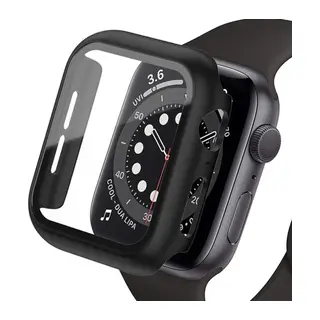 Apple Watch Ultra 49mm Camlı Kasa Ekran Koruyucu - Siyah