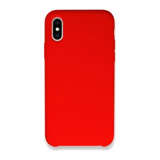 Apple iPhone X Kılıf Lansman Legant Silikon - Kırmızı