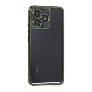Realme C53 Kılıf Razer Lensli Silikon - Yeşil