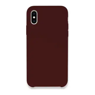 Apple iPhone XS Max Kılıf Lansman Legant Silikon - Bordo