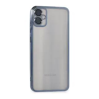 Samsung Galaxy A05 Kılıf Razer Lensli Silikon - Lacivert