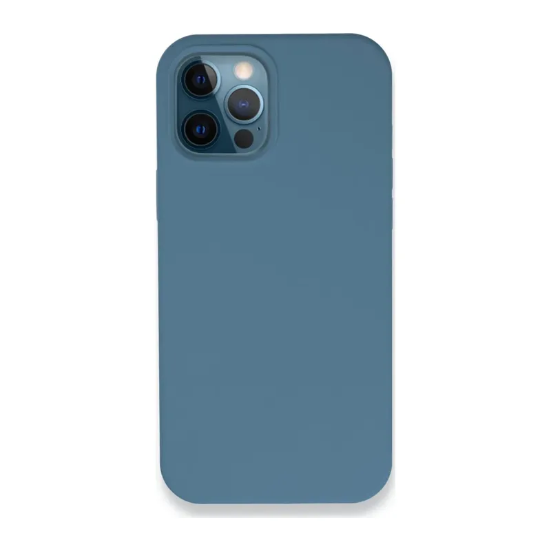 Apple iPhone 12 Pro Kılıf Lansman Legant Silikon - Açık Mavi