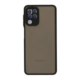Samsung Galaxy A22 Kılıf Montreal Silikon Kapak - Siyah