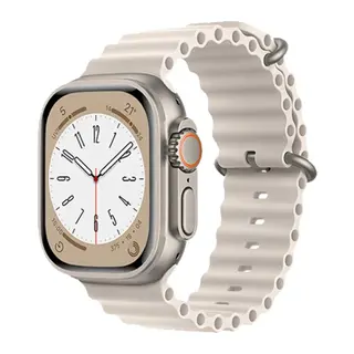 Apple Watch 42mm Ocean Kordon - Krem