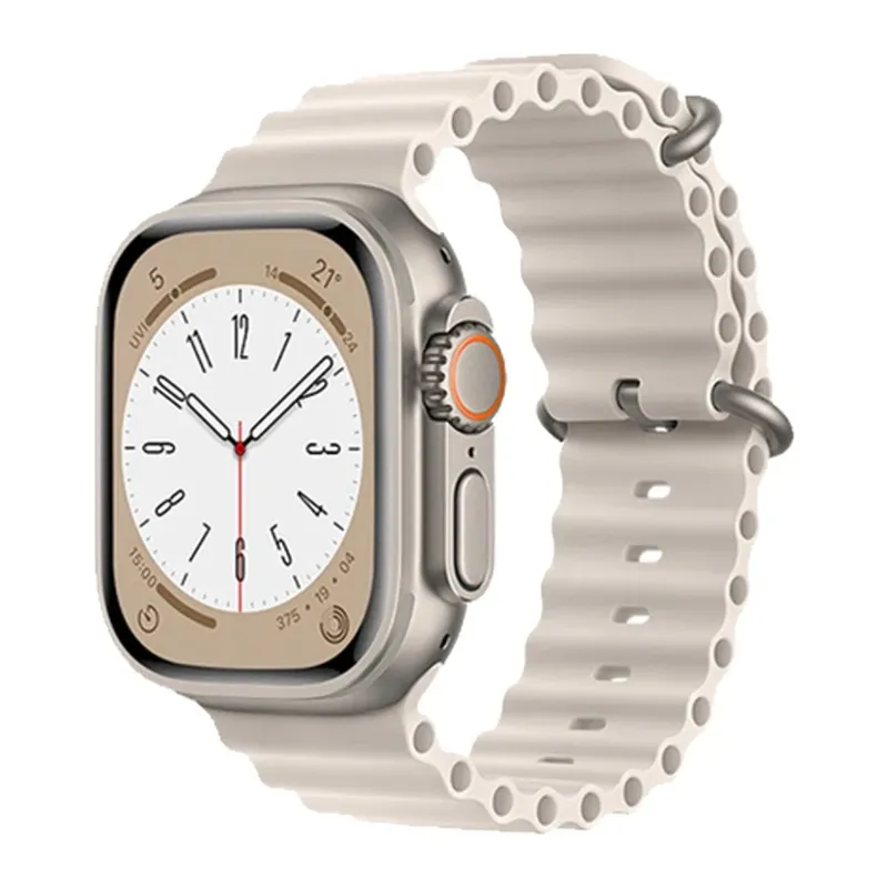 Apple Watch 42mm Ocean Kordon - Krem