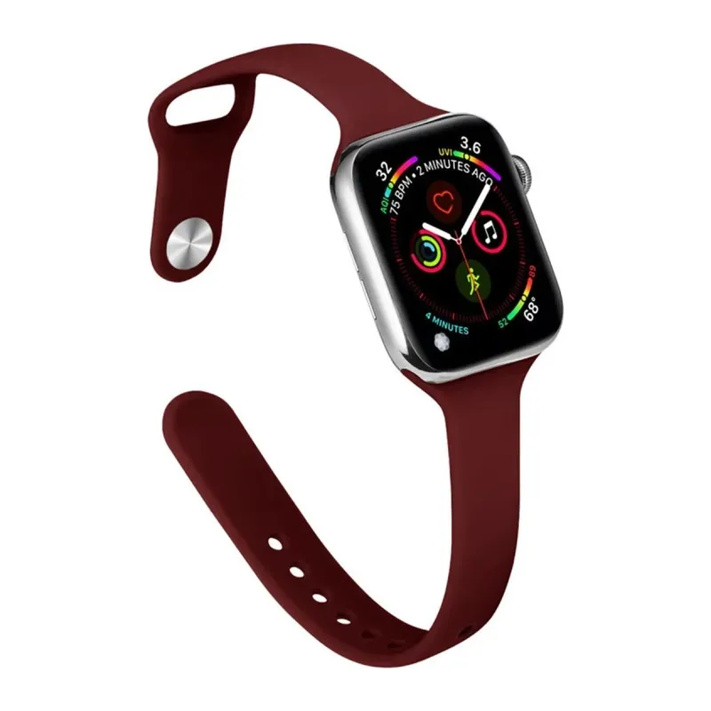 Apple Watch 38mm Klasik Kordon - Bordo