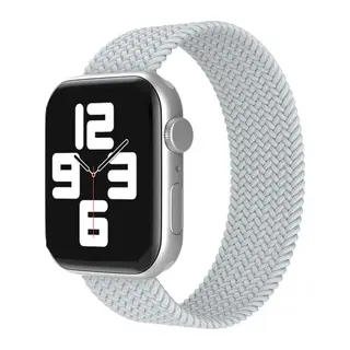Apple Watch 38mm Ayarlı Solo Silikon Kordon - Beyaz