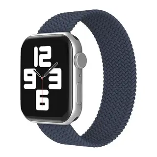 Apple Watch 38mm Ayarlı Solo Silikon Kordon - Lacivert