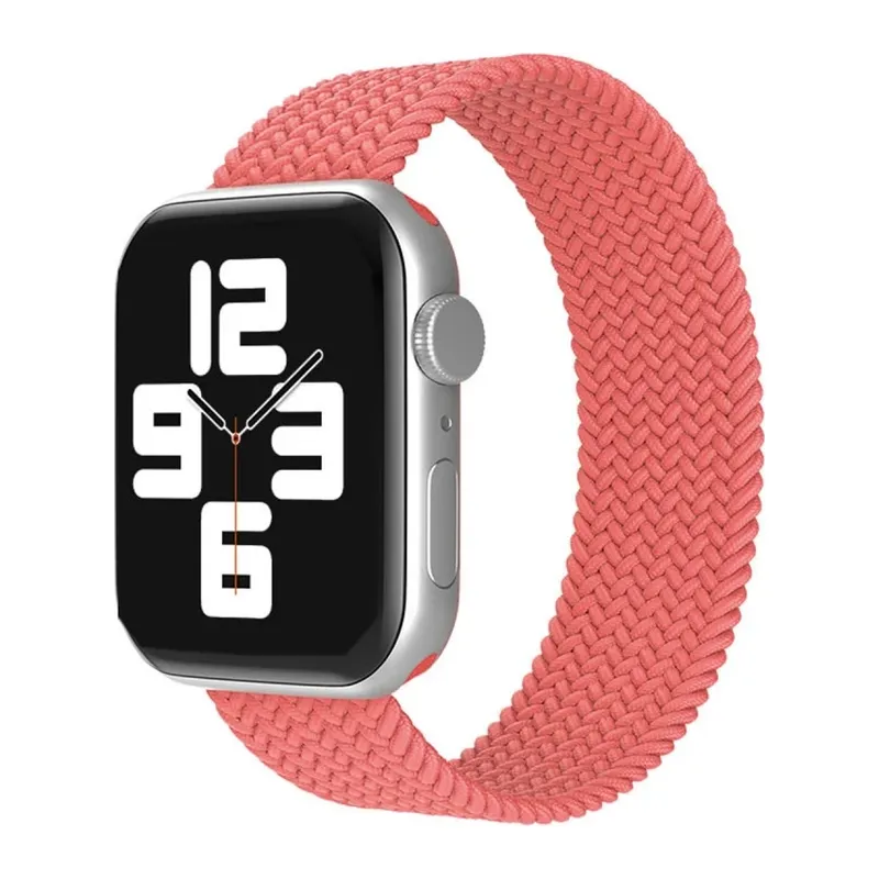 Apple Watch 42mm Ayarlı Solo Silikon Kordon - Pembe