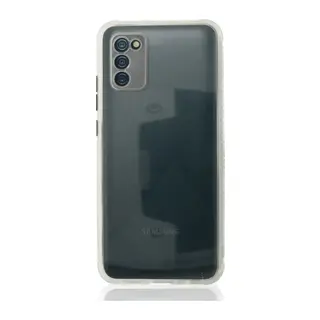 Samsung Galaxy A02S Kılıf Miami Şeffaf Silikon - Şeffaf