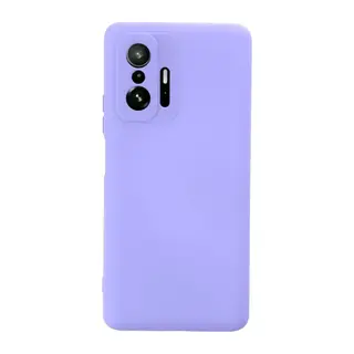 Xiaomi Mi 11T Pro Kılıf Nano içi Kadife Silikon - Lila