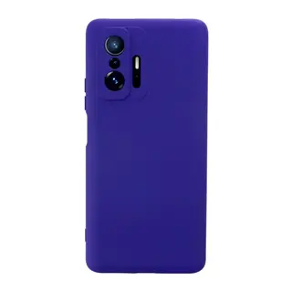 Xiaomi Mi 11T Pro Kılıf Nano içi Kadife Silikon - Mor