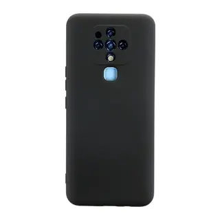 Tecno Camon 16 Kılıf Nano içi Kadife Silikon - Siyah