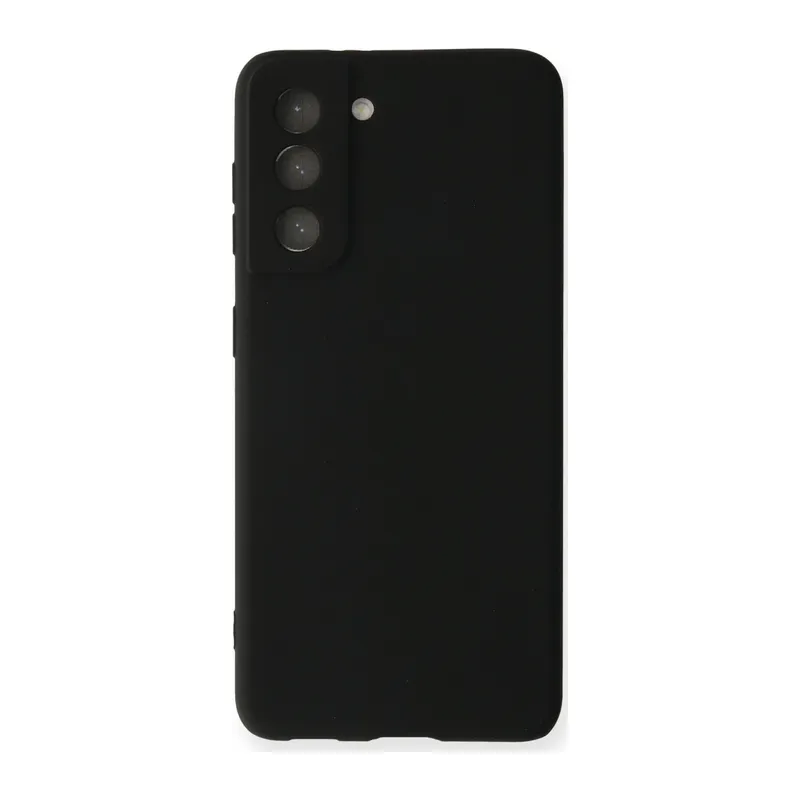 Samsung Galaxy S22 Plus Kılıf First Silikon - Siyah