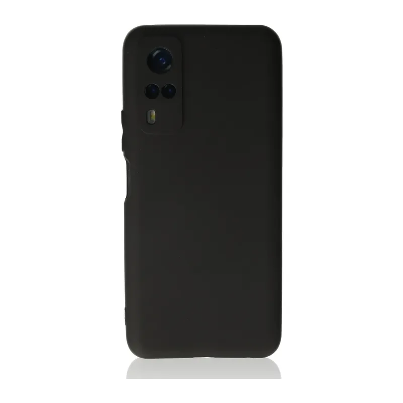 Vivo Y53S Kılıf First Silikon - Siyah