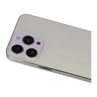Apple iPhone 13 Pro Max Rainbow Kamera Lens Koruma Cam - Mor