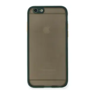 Apple iPhone 6 Kılıf Montreal Silikon Kapak - Yeşil