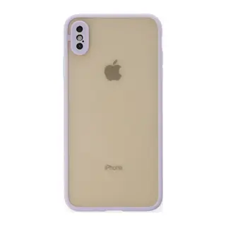 Apple iPhone X Kılıf Montreal Silikon Kapak - Mor