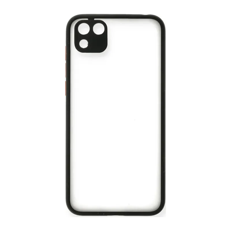 Huawei Y5P Kılıf Montreal Silikon Kapak - Siyah