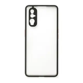 Oppo Find X2 Kılıf Montreal Silikon Kapak - Siyah