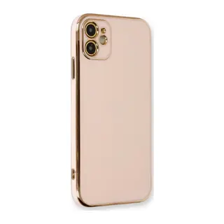Apple iPhone 11 Kılıf Volet Silikon - Pembe