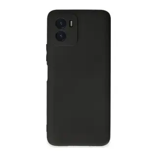 Vivo Y15S Kılıf First Silikon - Siyah