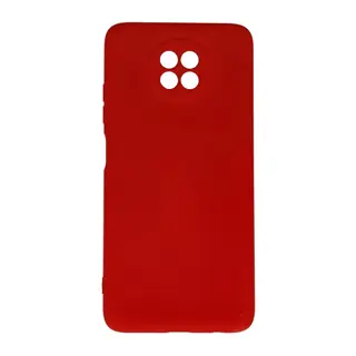 Xiaomi Redmi Note 9 5G Kılıf Nano içi Kadife Silikon - Kırmızı