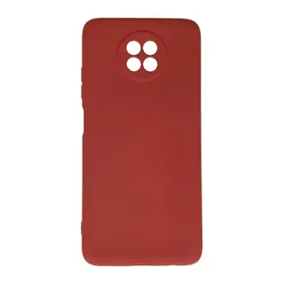 Xiaomi Redmi Note 9 5G Kılıf Nano içi Kadife Silikon - Kiremit