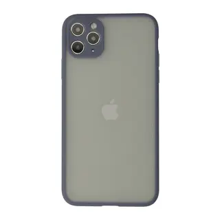Apple iPhone 12 Pro Max Kılıf Montreal Silikon Kapak - Gri