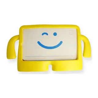 Apple iPad 4 9.7 Kılıf Karakter Tablet Silikon - Sarı