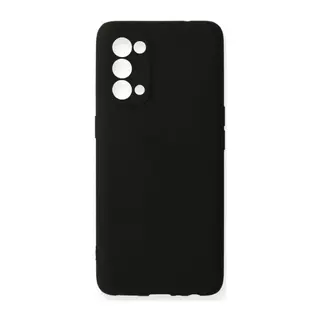 Oppo Reno 5 Pro Kılıf First Silikon - Siyah