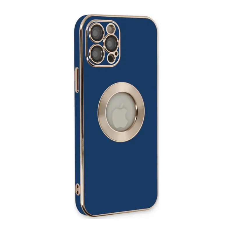 Apple iPhone 12 Pro Kılıf Store Silikon - Mavi