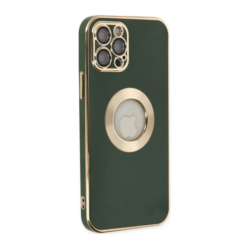 Apple iPhone 12 Pro Max Kılıf Store Silikon - Yeşil
