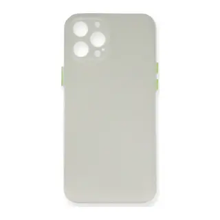 Apple iPhone 12 Pro Kılıf PP Ultra İnce Kapak - Beyaz