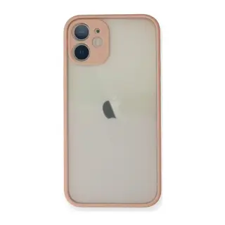 Apple iPhone 11 Pro Max Kılıf Montreal Silikon Kapak - Pembe