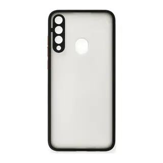 Huawei Y6P Kılıf Montreal Silikon Kapak - Siyah