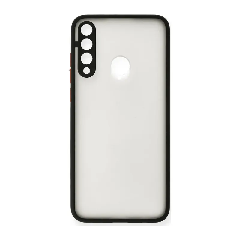 Huawei Y6P Kılıf Montreal Silikon Kapak - Siyah