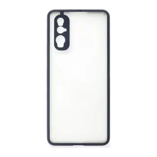 Oppo Find X2 Kılıf Montreal Silikon Kapak - Lacivert