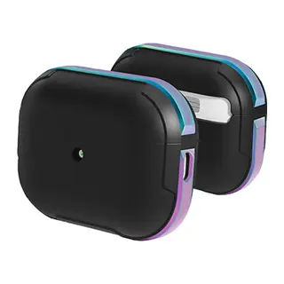 Movenchy Apple Airpods 3 (3.nesil) MO-A8 Armor Kılıf - Rainbow