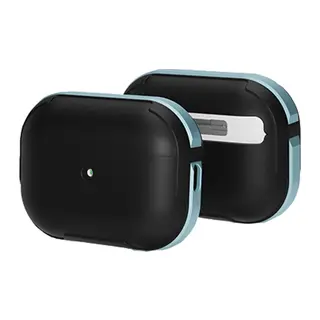 Movenchy Apple Airpods 3 (3.nesil) MO-A8 Armor Kılıf - Sierra Blue