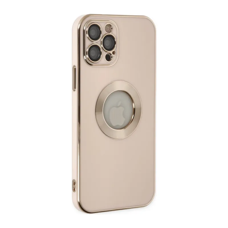 Apple iPhone 12 Pro Kılıf Store Silikon - Pembe