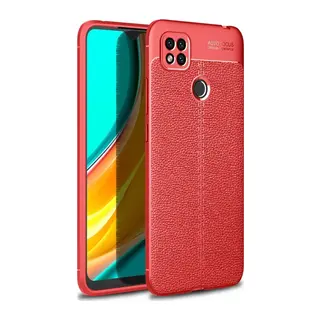 Xiaomi Redmi 9C Kılıf Auto Focus Kapak - Kırmızı