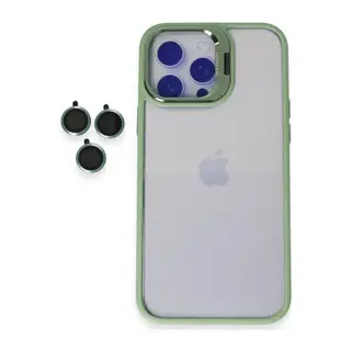 Joko Apple iPhone 14 Pro Kılıf Roblox Lens Standlı Kapak - Yeşil
