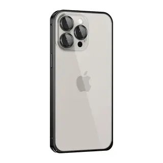 Joko Apple iPhone 15 Pro Metal Bumper Mat Kapak - Siyah
