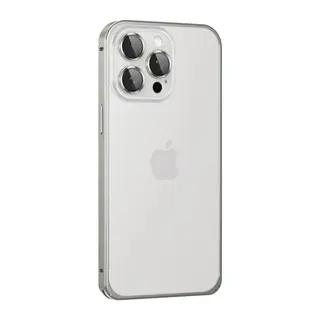 Joko Apple iPhone 15 Pro Max Metal Bumper Mat Kapak - Gri