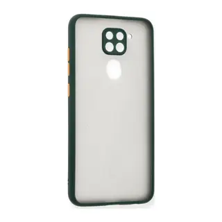 Xiaomi Redmi Note 9 Kılıf Montreal Silikon Kapak - Yeşil