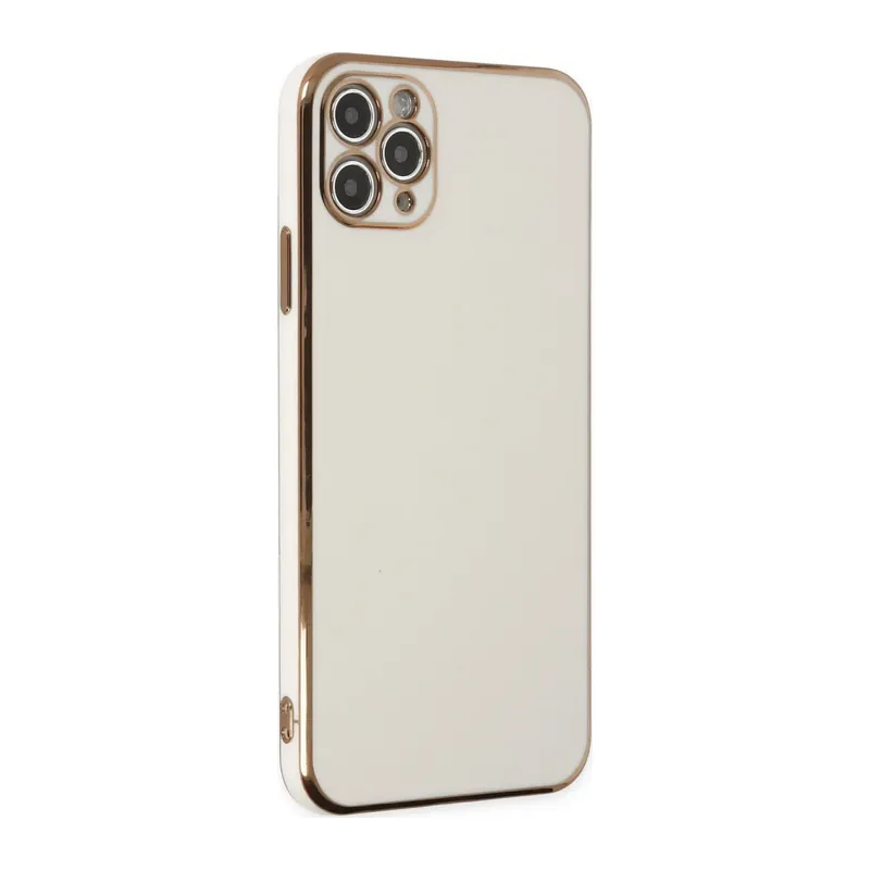 Apple iPhone 11 Pro Max Kılıf Volet Silikon - Beyaz